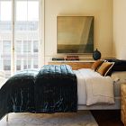 Lush Velvet Tack Stitch Quilt &amp; Shams