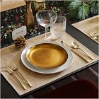 Metallic Foil Linens Placemat Sets
