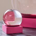 Pink Decorator Snow Globes