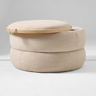 Lumi Upholstered Storage Ottoman