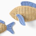 Rattan Fish Wall Art (Set of 3)