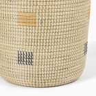 Woven Cord Lidded Hamper