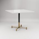 Branch Restaurant Square Dining Table - Quartz