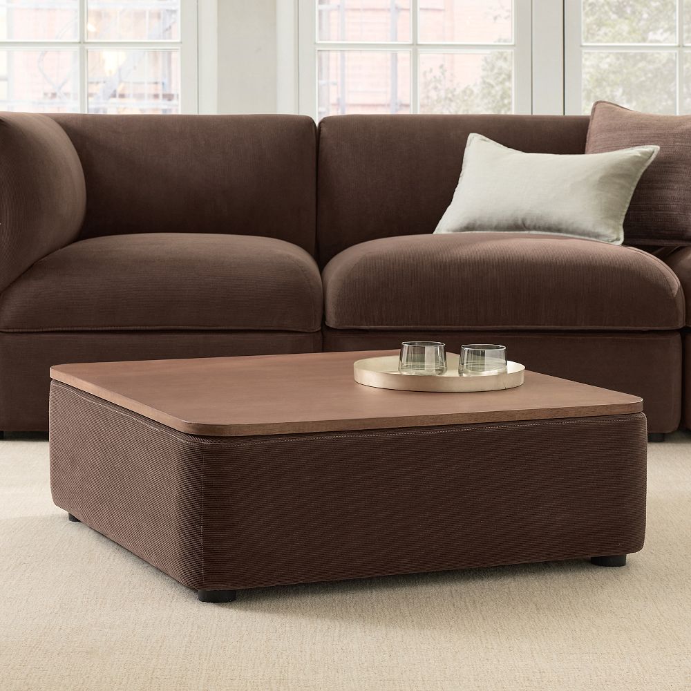 Bowery Storage Ottoman by West Elm