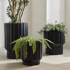 Parker Pedestal Ficonstone Indoor/Outdoor Planters