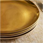 Pure Metallic Stoneware Salad Plate Sets