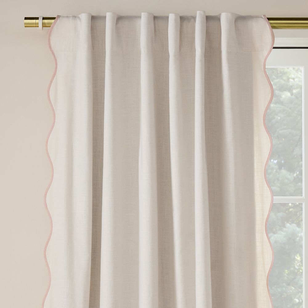 Ripple Blackout Curtain by West Elm