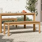 Mara Vista Outdoor Dining Bench (55")