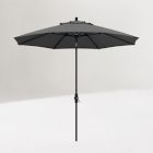 Premium 9' Round Outdoor Patio Umbrella - Rustproof Aluminum Tilt Frame