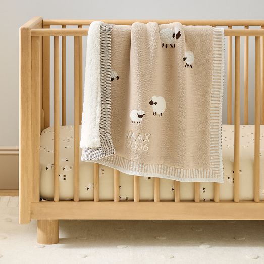 Sheep Baby Blanket by West Elm