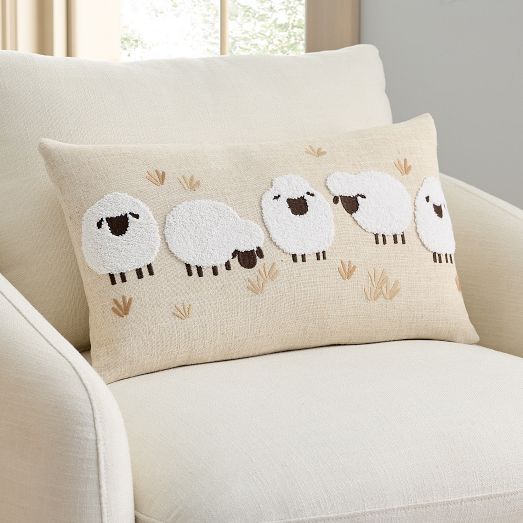 Tiny Sheep Pillow Cover by West Elm