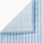 Modern Stripe Reversible Baby Quilt