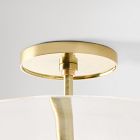 Hari Glass Flush Mount (14")