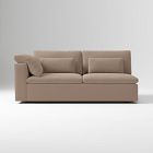 Open Box: Harmony Modular Left Arm 2 Seater Sofa - Performance Velvet Mocha