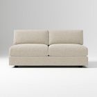 Open Box: Urban Armless Double, Poly-Fill - Performance Yarn Dyed Linen Weave Oatmeal