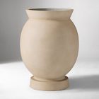 Open Box: Cade Ficonstone Indoor/Outdoor Planter, Entry - Alabaster