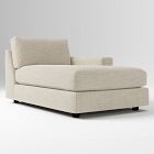 Open Box: Urban Right Arm Chaise, Down Blend - Performance Yarn Dyed Linen Weave Oatmeal