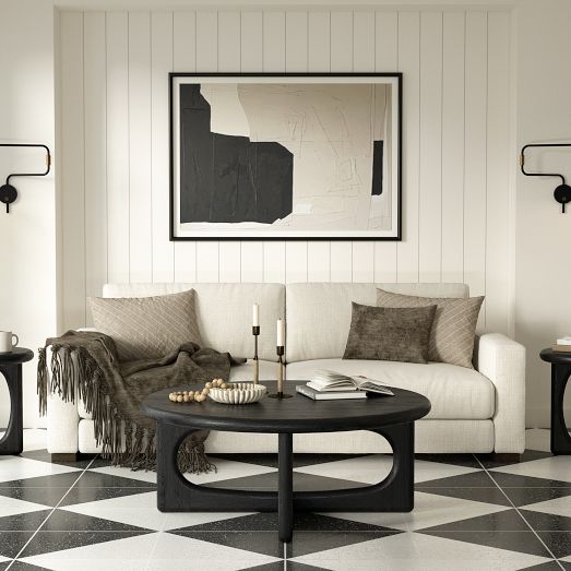 Yehuda Round Coffee Table (43") by West Elm