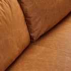 Marin Leather 2-Piece Chaise Sectional (114")