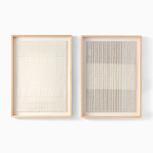 Drawn Patchwork Thread Wall Art by West Elm
