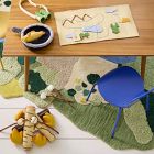 Felt Cast Iron Pan &amp; Fish