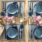Modern Melamine Outdoor Dinnerware (Set of 16)