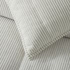 Heathered Linear Comforter &amp; Shams