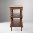 Maujer Spindled Wood Wide Bookcase (60")