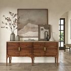 Amalthea Travertine Buffet (64")