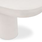 Contemporary Indoor/Outdoor Concrete Dining Bench (68")