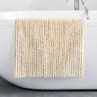 Organic Tufted Stripe Bath Mat