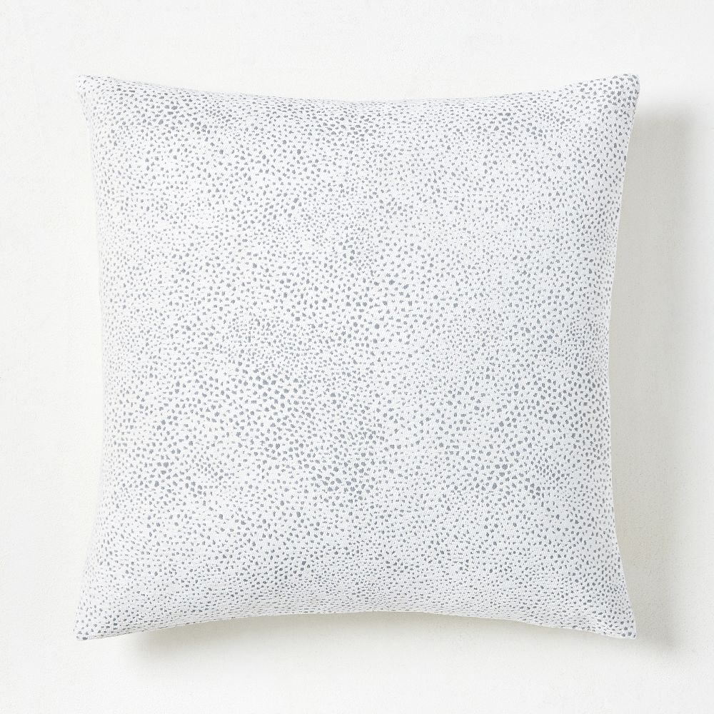 Dotted Chenille Jacquard Pillow Cover by West Elm