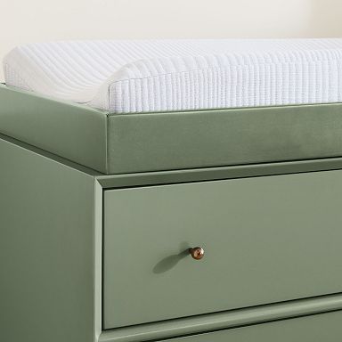 Changing Table Green | West Elm Changing Table Green | West Elm