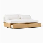 Harwood Armless Storage Sofa (75")