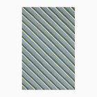Overscale Diagonal Stripe Rug