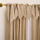 Pierce &amp; Ward Cotton Linen Stripe Curtain