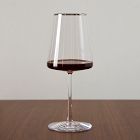 Horizon Lead-Free Crystal Silver-Rimmed Glassware Sets