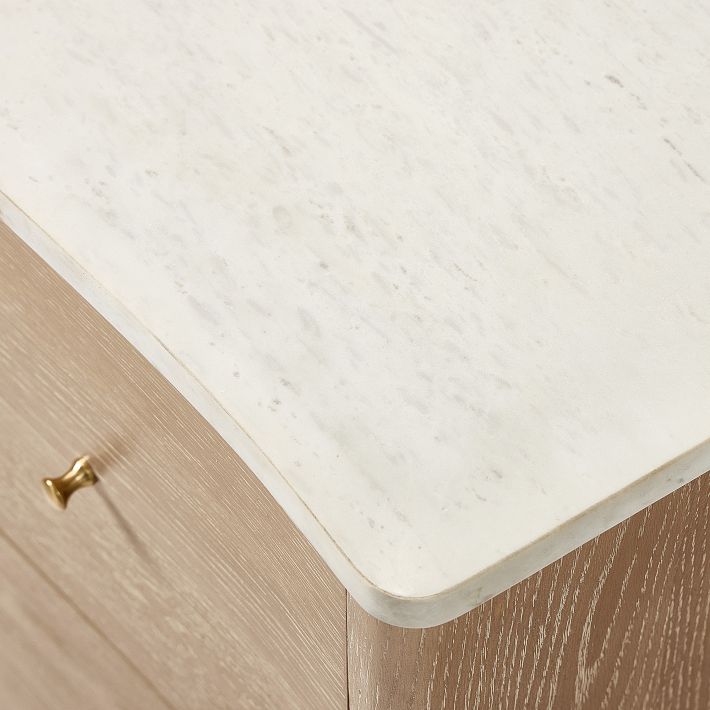 Clementine Marble 3-Drawer Dresser (36") | West Elm