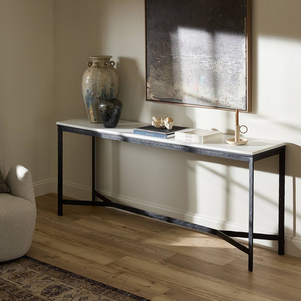 Michael Marble Console Table (78") by West Elm