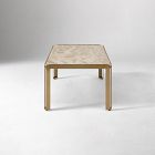 Portia Panther Marble Coffee Table (48")