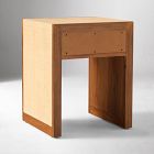 Baldwin Raffia Storage Side Table (18")