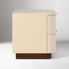 Shea High-Gloss Enameled Lacquer Nightstand (20")