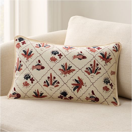 Abstract Conversationalist Pillow Cover by West Elm