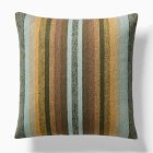 Crewel Ombre Stripe Pillow Cover