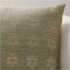 Diffused Woven Floral Pillow Cover