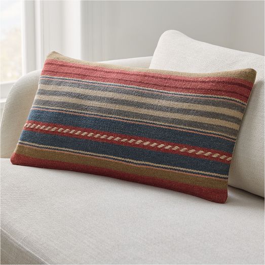 Handwoven Varied Stripe Pillow Cover by West Elm