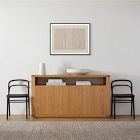 Open Box: Naturalive Textile I Framed Wall Art - Black