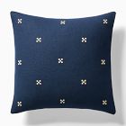 Stitched Ditsy Geo Pillow Cover