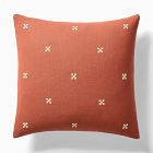 Stitched Ditsy Geo Pillow Cover