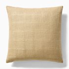 Woven Windowpane Pillow Cover